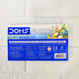 AM6083 DOMS Oil Pastels Super Smooth Colours - 12 Vibrant Shades [Pack of 1]