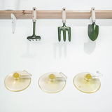 18550 Transparent Rubber Vacuum Sucker, Suction Cup Hooks (18 Pcs Set)