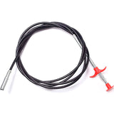 AM5865 Flexible Drain Clog Remover Tool (160cm) with Grabber for Hair & Debris,Cleaning Tool for Pipes