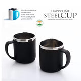 3984 OREO Stainless Steel Double Wall Stylish Coffee Mug with Lid