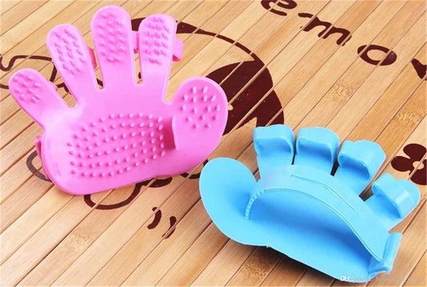 A06750 Pet Grooming Gloves – Gentle & Effective Fur Removal and Massage