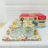 Di0158 Rishabh Super Antique Deluxe 4-Piece Multipurpose Container Set