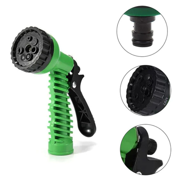 0477 Plastic Garden Hose Nozzle Water Spray Gun Connector Tap Adapter Set