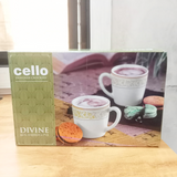 AM5755 Cello Divine Ricca Mug (Medium) - 6 Pcs Set