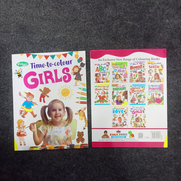 Di0088 Prince Mix Time-to-colour Multi Colouring Book