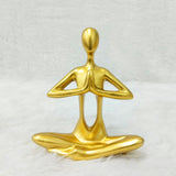 AM6234 Golden Meditation/Yoga Statue (No.2)