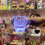 0619 Led Glass Cup (Rainbow Color)