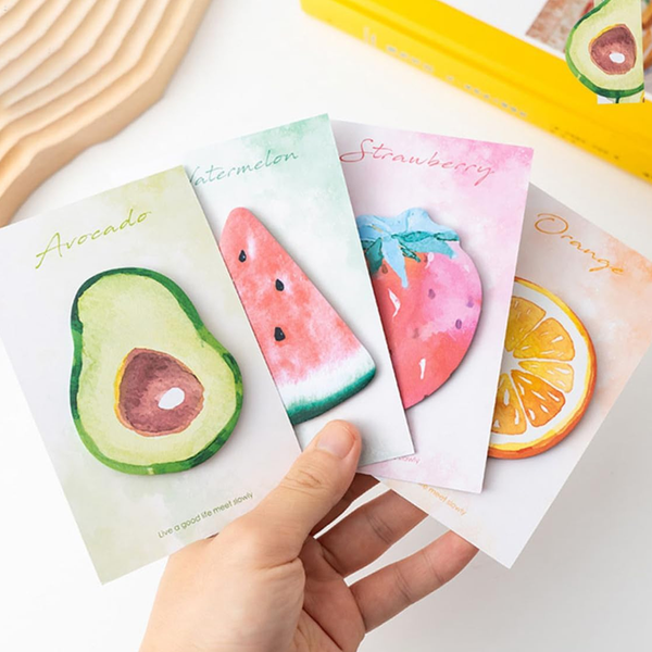 TM0152 Fruit Shaped Pop Sticky Notes - (Pack Of 1)