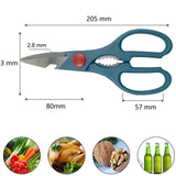 3479 Multipurpose Kitchen Household and Garden Scissor - Multicolour