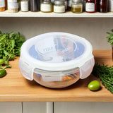 AM5213 Yera Glass Lunch Box Airtight Food Storage - 1 Pcs