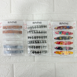 AM6392 Mix-Pattern Pattern French Style Automatic Hair Clip