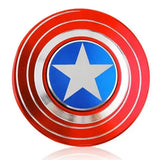 AM5866 Multi-design Marvel Shield Metal Spinner (Pack of 1)