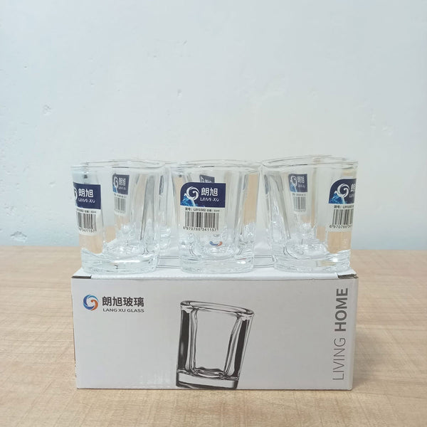 AM5972 Luxe Crystal Tequila Glasses - Set of 6 - 65ml