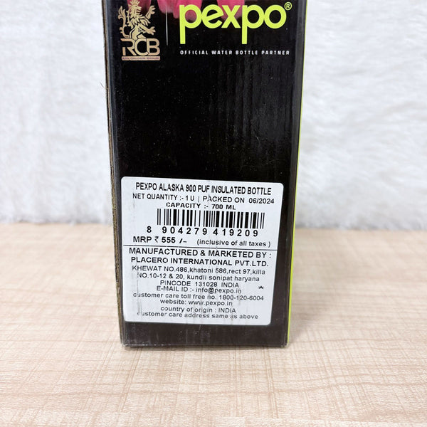 AM6483 Pexpo Alaska 900 Stainless Steel Insulated Water Bottle