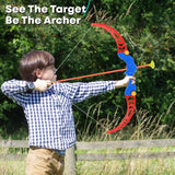 AM3514 Bow & Arrow Superb 143 Target Game Set For Kids Multicolor