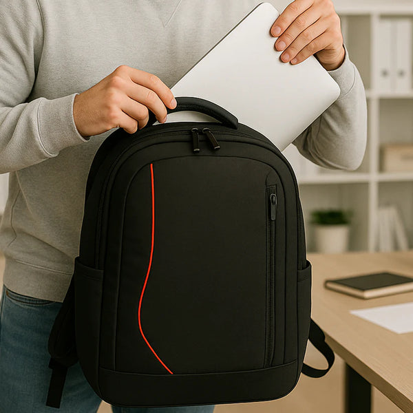 0277 Waterproof Laptop Shoulder Bag for Men & Women