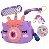AM6308 MyQSac yoyoma Unicorn Adorable Bag & Accessory Set