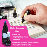 TM0151 Space Theme Bottle Shape Highlighter - Set Of 6