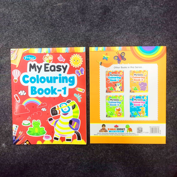 Di0093 Prince My Easy Colouring Book 1 to 4