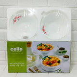 Di0210 Cello Imperial Multipurpose Bowl Set of 2 Pcs