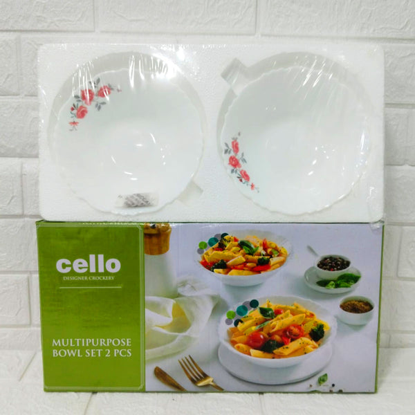 Di0210 Cello Imperial Multipurpose Bowl Set of 2 Pcs