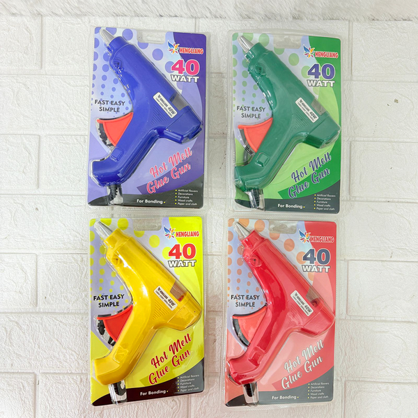 AM6362 40 Watt Hot Melt Glue Gun (Multicolor)