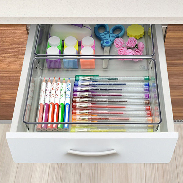 AM5143 Jaipet Alexa-08 Multipurpose Drawer Organiser (transparent) - Set of 1