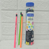 AM6067 Doms SUPER SIX Graphite Pencils - 1 Jars of 20 Pencils