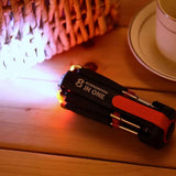 Multifunctional 8-in-1 Screwdrivers Tool with Worklight and Flashlight