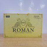 A07851 Roman 8-Piece Glassware Tea Set (1 Kettle, 6 Tea Mugs & 1 Snack Platter)