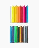 AM3387 Camel Plastic Crayons 26 Shades, Sharpener & Eraser Assorted