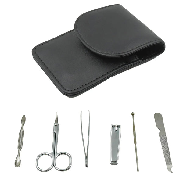 6729 6-in-1 Professional Nail Care Kit: Clippers, Scissors & More Nail cutter (Travel or Home)
