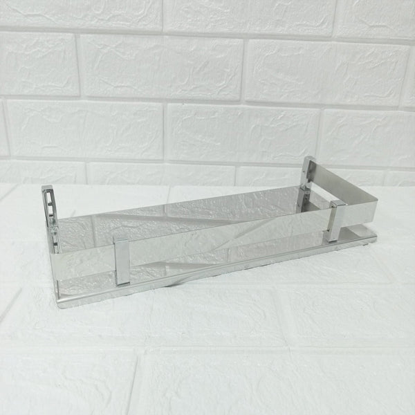 AM6058 Stainless Steel Bathroom Shelf (12x5 Inch) - Wall-Mounted Bath Accessories Holder
