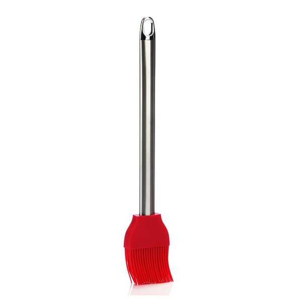 AM6334 Silicone Pastry Brush with Steel Handle - 1pc