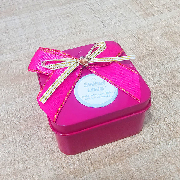 AM5920 Multi-Design Elegant Mini Gift Tin with Decorative Lid (Pack of 1 pc)
