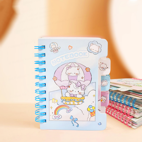 AM6324 Mini Spiral Notebook - 6.4x10.4cm