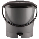 3294 Plastic Pedal Dustbin With Handle For Home & Kitchen