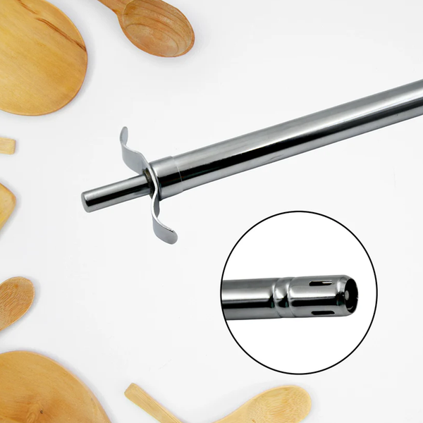 5716 Stainless Steel Gas Lighter - Long Spark for Kitchen Stoves & Restaurants (31 Cm / 1 Pc)