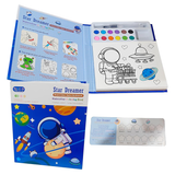 TM0158 Star Dreamer Colouring Book for Kids – Watercolor Painting Book Set