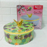Di0160 Rishabh Coral Plus Multipurpose Set with Golden Bird Handle