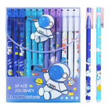 AM6306 Space Theme Erasable Gel Pens Set for Kids (Set of 12)