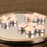 AM0152 Tealight Candles White (Pack of 50, 6 GM)