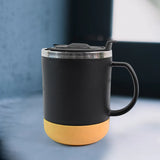 11915 Insulated Coffee Mug with Spill-Proof Lid (Approx 350ML & 1 Pc)