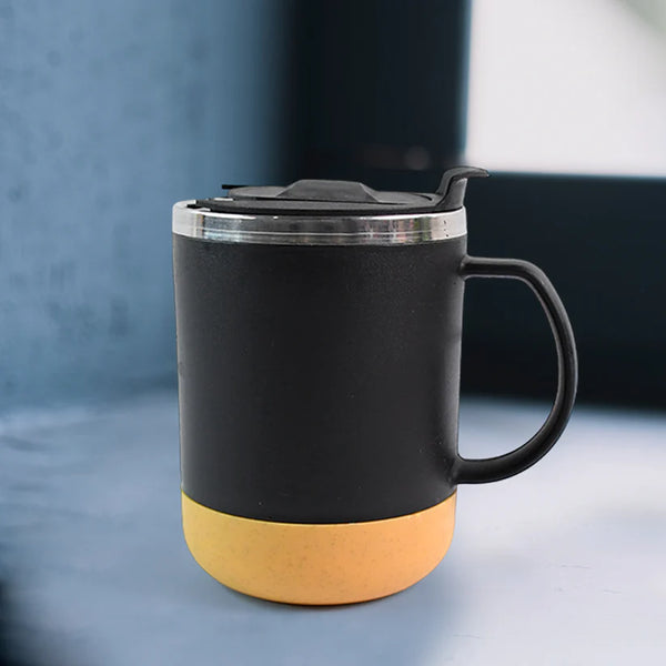 11915 Insulated Coffee Mug with Spill-Proof Lid (Approx 350ML & 1 Pc)