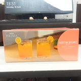 AM5648 YERA Prima Austin Short Zest Glass Tumbler Set of 6 Pcs - Each 250Ml