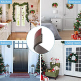 AM5641 Self-Adhesive Silicone Door/Window Shield Tape Door Bottom Sealing Strip Air Gap Cockroach Insect Bugs Draft Stopper Waterproof and Soundproof (1 m, Brown)