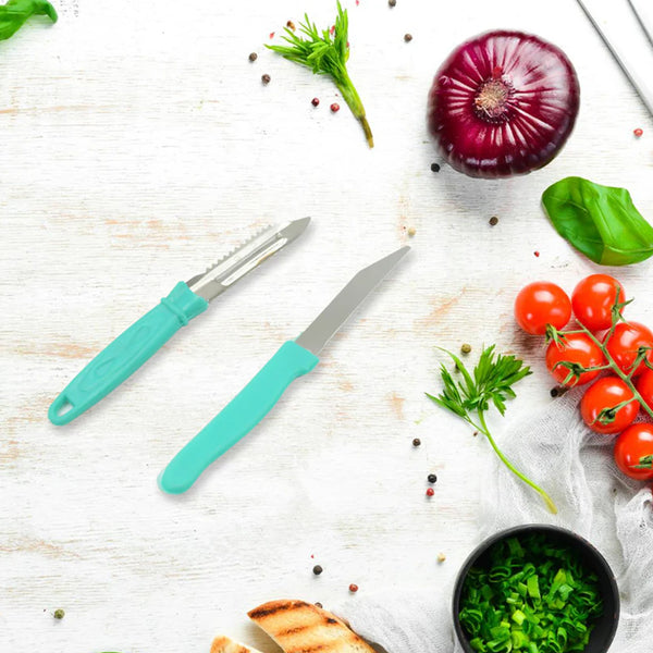 2159 3-in-1 Kitchen Combo: Lighter, Stainless Steel Knife & Peeler