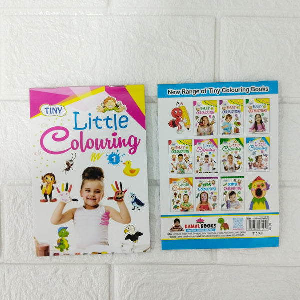 Di0111 Tiny Little Colouring Drawing book (Multidesign)