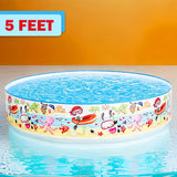 AM3973 Intex Wet Set Collection Snorkel Buddies Snapset Pool, Multi Color (1.52m x 25cm)