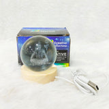AM5924 3D Crystal Adiyogi LED Night Lamp